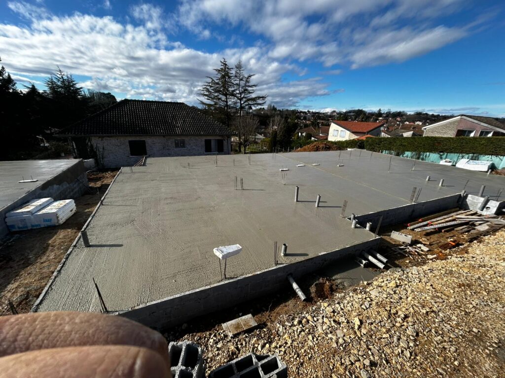 Dalle maison individuelle