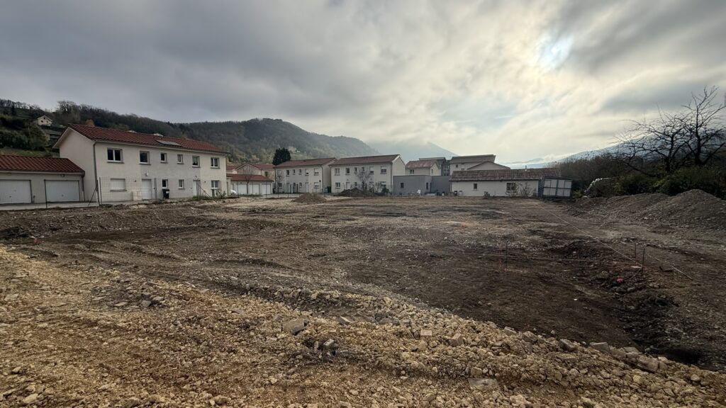 terrassement pour une construction collective